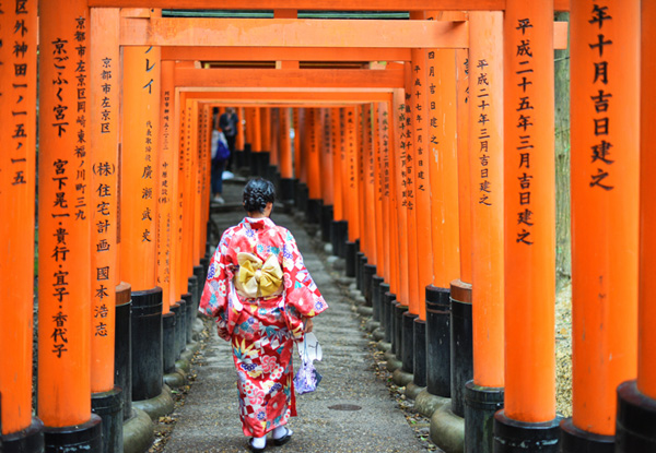 【日本旅游美食五日】京都清水寺+奈良東大寺+千本鳥居+奈良神鹿公園+心齋橋+道頓崛